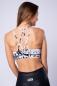 Mobile Preview: Zebra Diamant Back - Sports Bra/ Bikini Top (reversible)