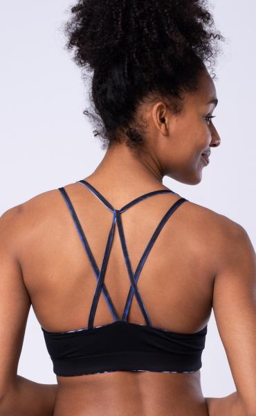 Aqua Diamant Back - Sports Bra/ Bikini Top (reversible)