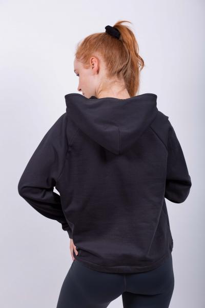 Hoodie - Coal black